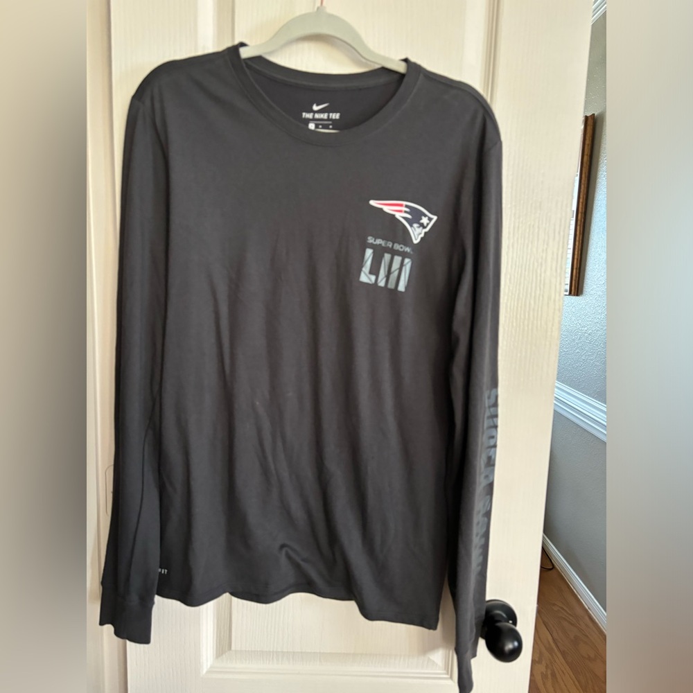 Nike NFL‎ long sleeve T-shirt, Super Bowl New England Patriots LIII